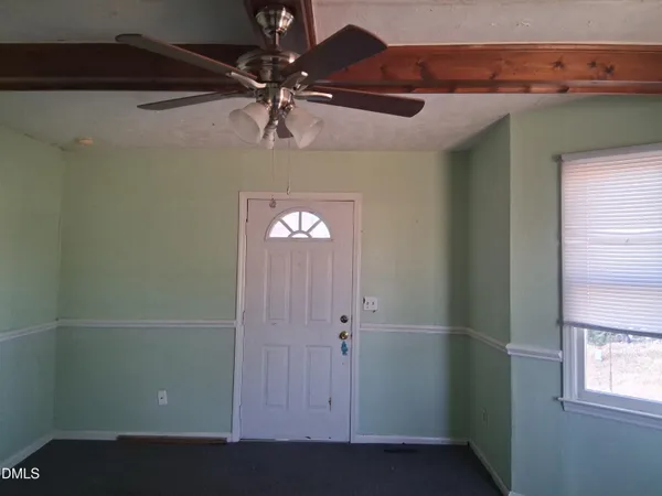 a view of empty room