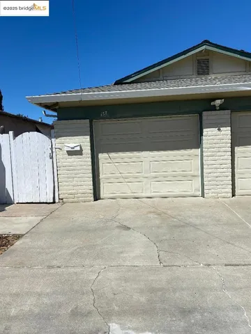 a front view of a building