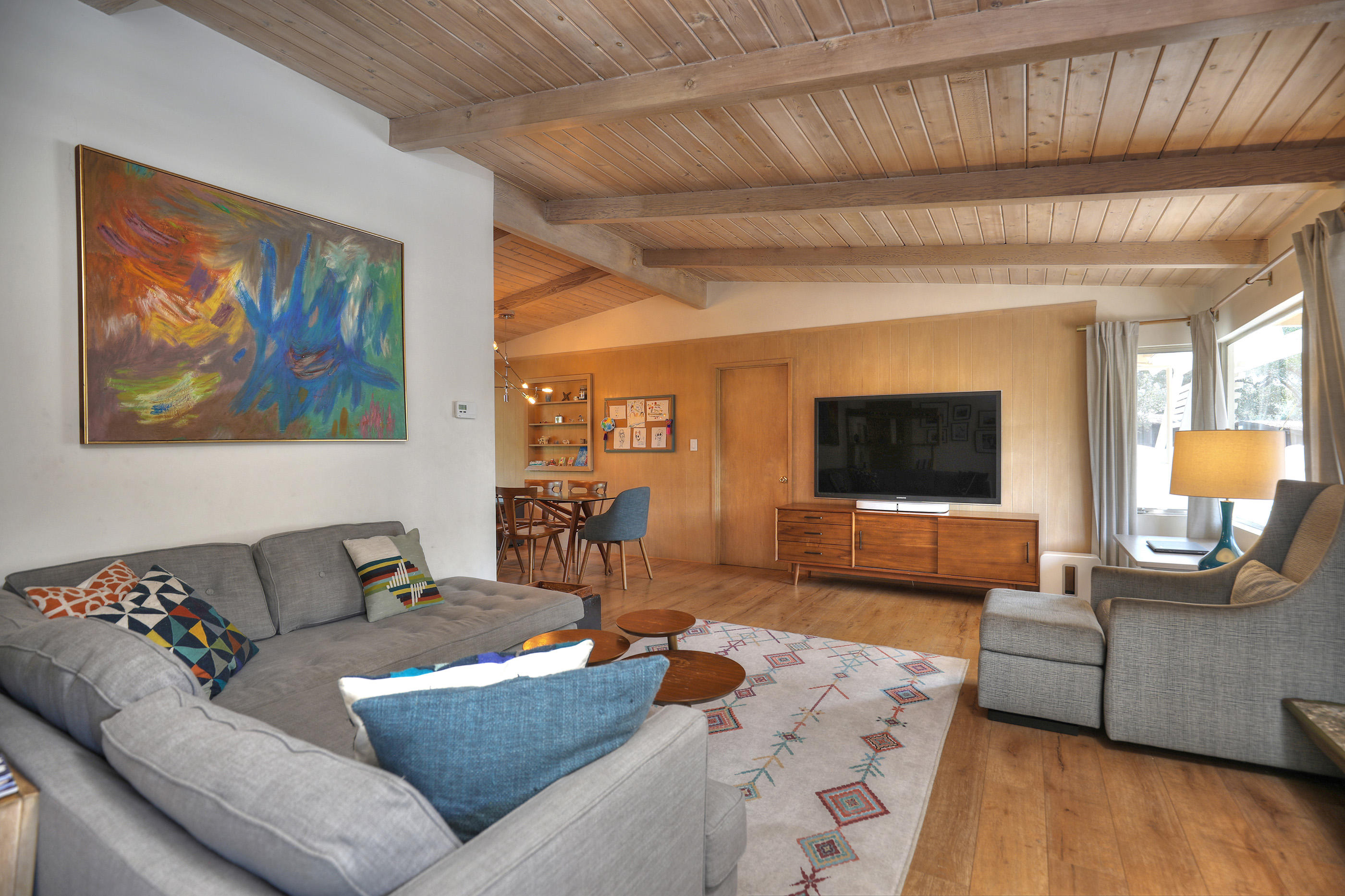 2696 Foothill Road Santa Barbara, CA 93105 - Photo 3 of 20 Living Room View 2