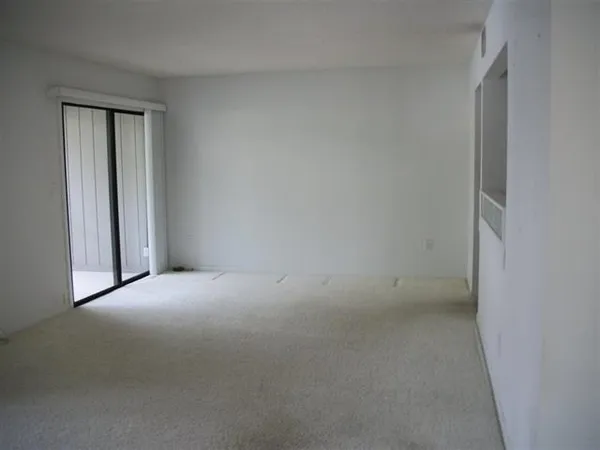 a view of empty room