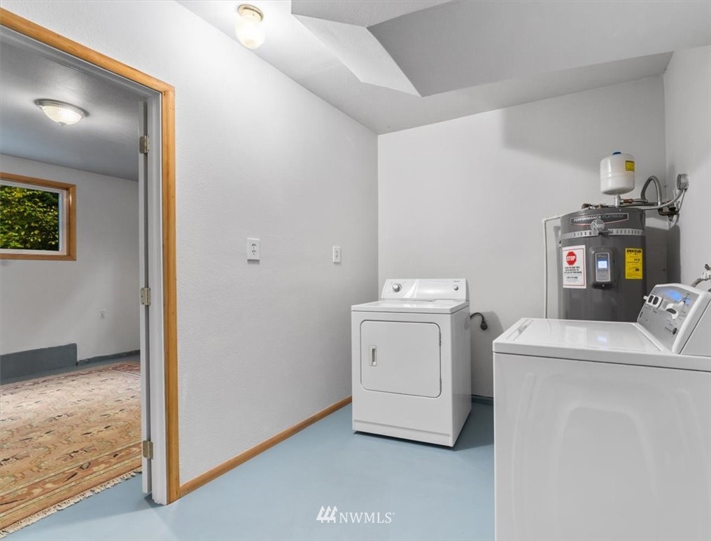 22608 31st Avenue Southeast Bothell, WA 98021 - Photo 21 of 36 a utility room with dryer and washer