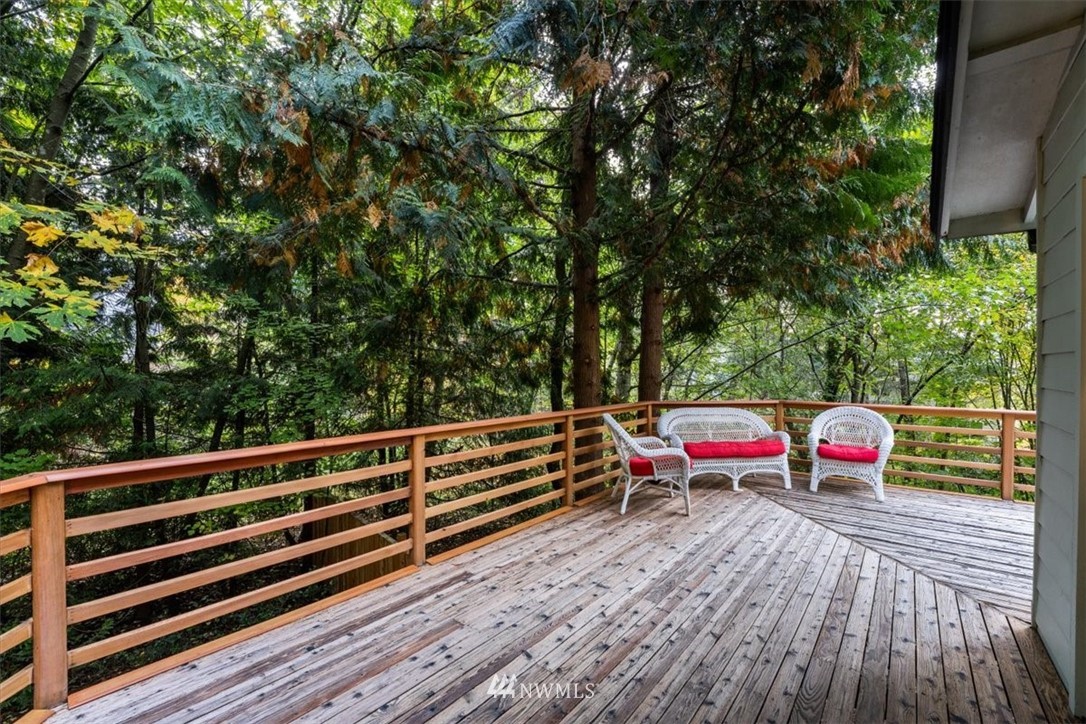 22608 31st Avenue Southeast Bothell, WA 98021 - Photo 23 of 36 a view of outdoor space with wooden deck and barbeque