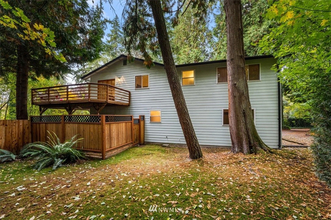 22608 31st Avenue Southeast Bothell, WA 98021 - Photo 31 of 36 a view of a house with a backyard and trees