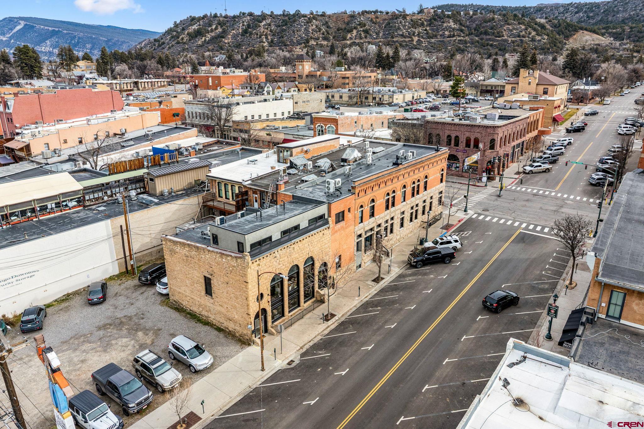 120 West 9th Street Durango, CO 81301 - Photo 26 of 37 an aerial view of a city