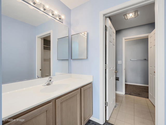 835 Genesee Drive Naperville, IL 60563 - Photo 11 of 18 a bathroom with a sink double vanity and a mirror