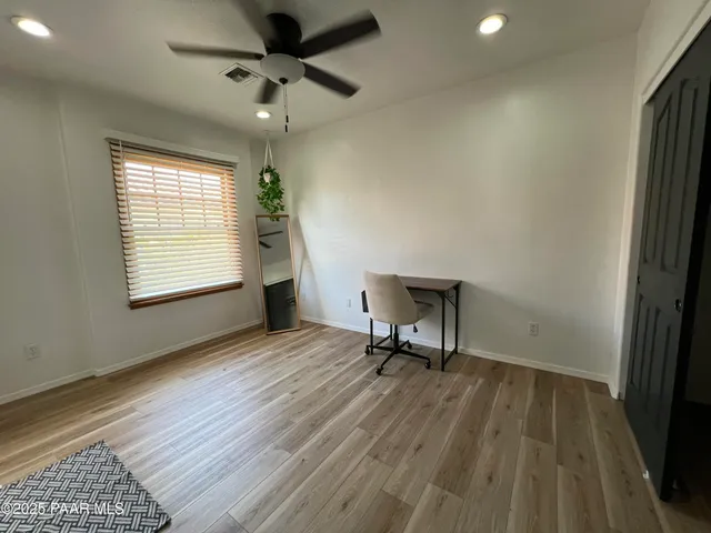 a view of parking garage