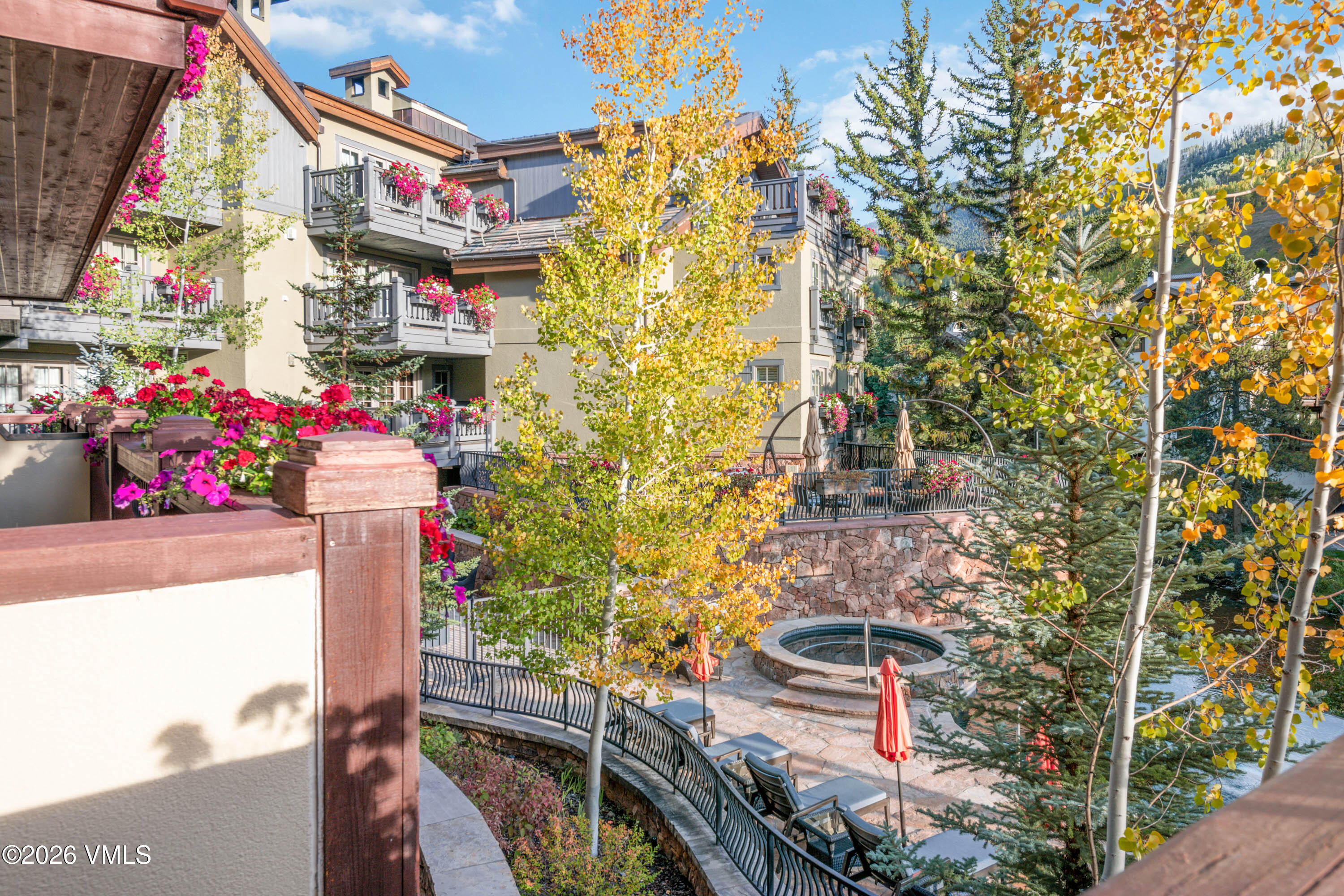 1 Willow Bridge Road, Unit 33 Vail, CO 81657 - Photo 31 of 40 OWBR Outdoor Spa