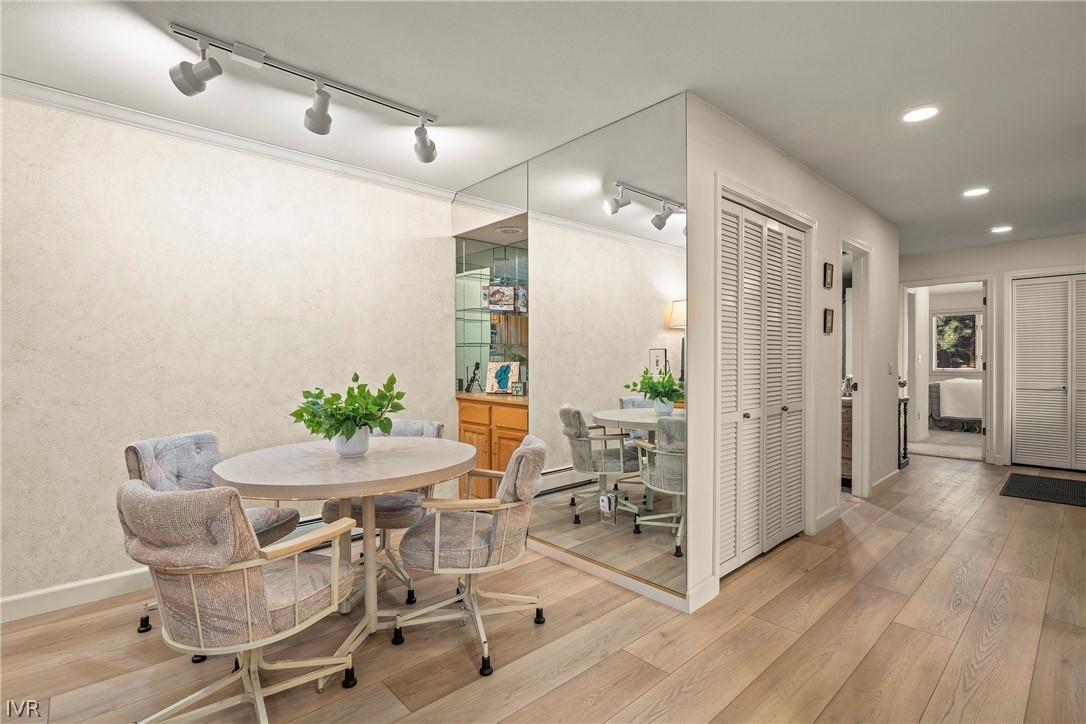 931 Incline Way, Unit 230 Incline Village, NV 89451 - Photo 11 of 24 a view of a kitchen and dining room