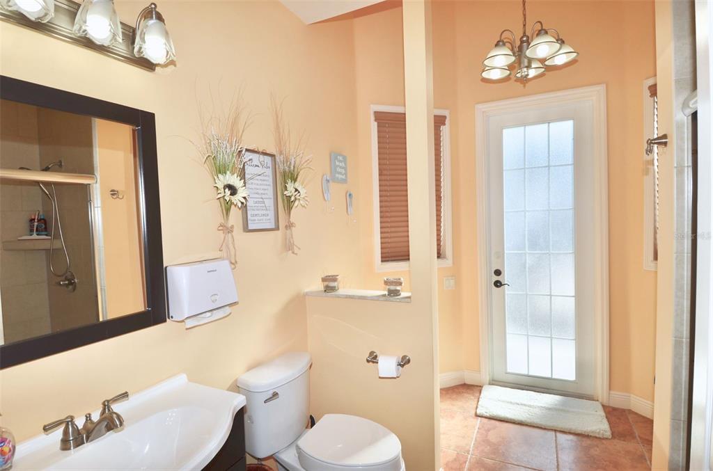 3605 Stabile Road St. James City, FL 33956 - Photo 41 of 95 a bathroom with a sink toilet and shower