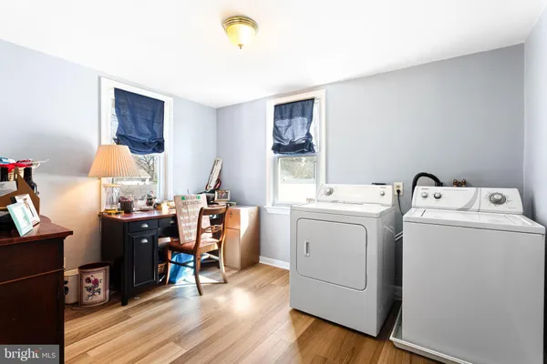 a room with storage and utility