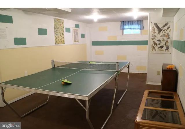 a view of table tennis