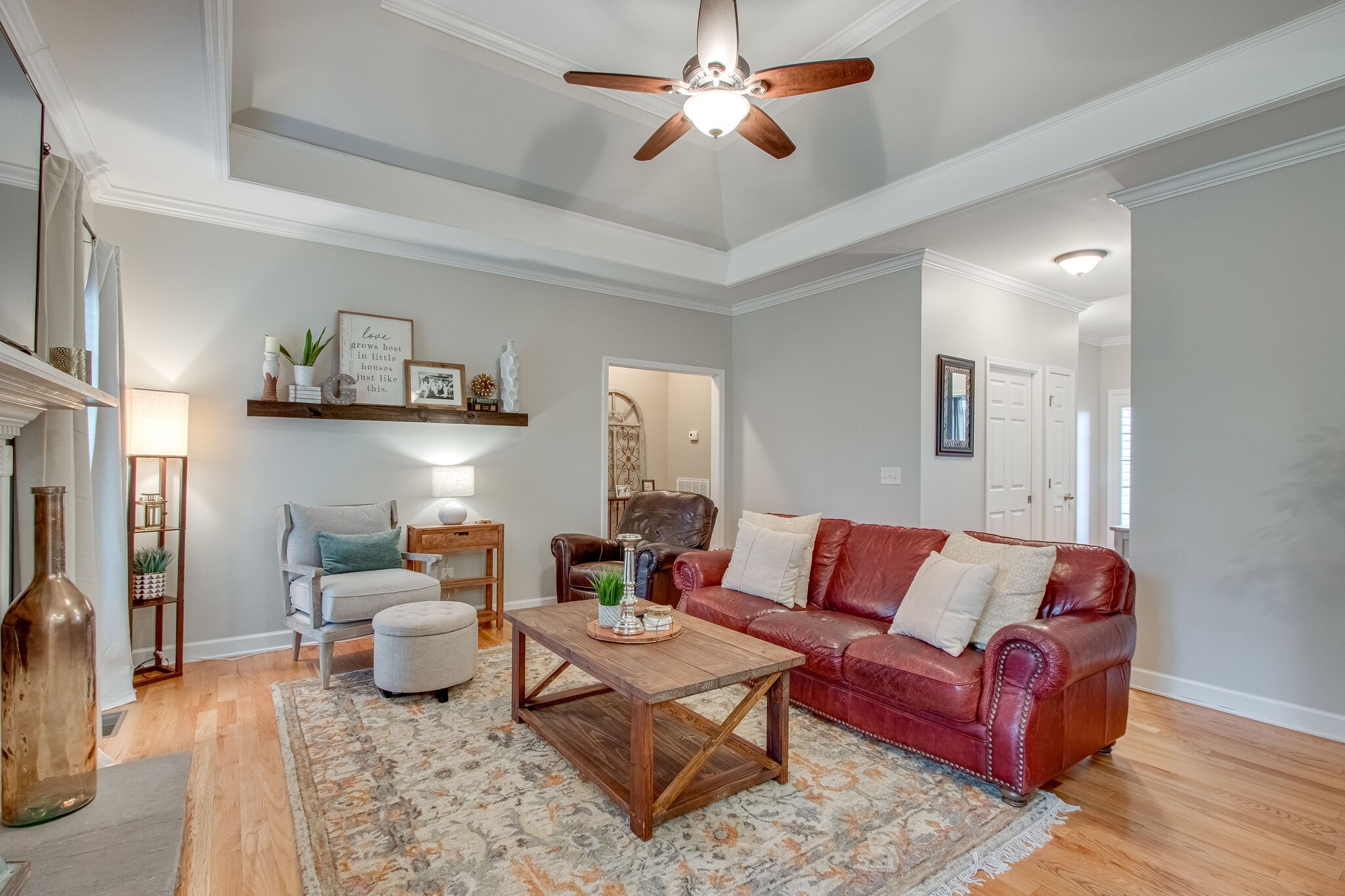 1094 Golf View Way Spring Hill, TN 37174 - Photo 6 of 26 a living room with furniture and a couch