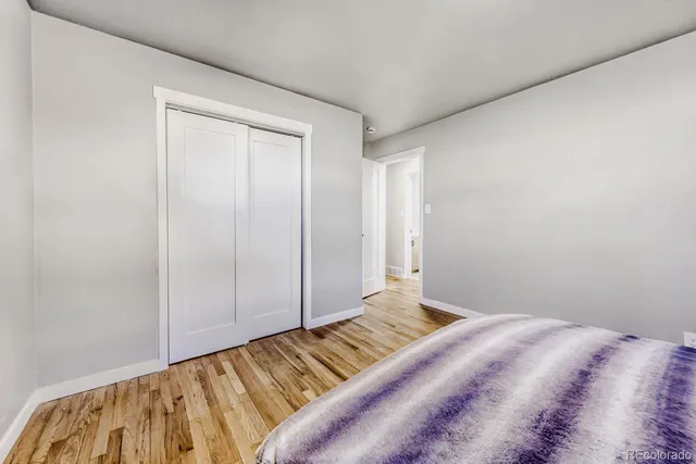 wooden floor in a room