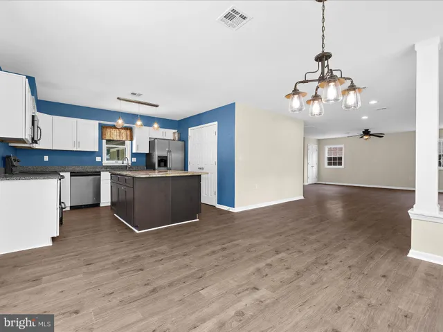 wooden floor in an empty room