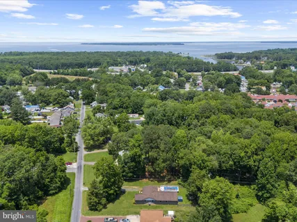 a view of a city and mountain view