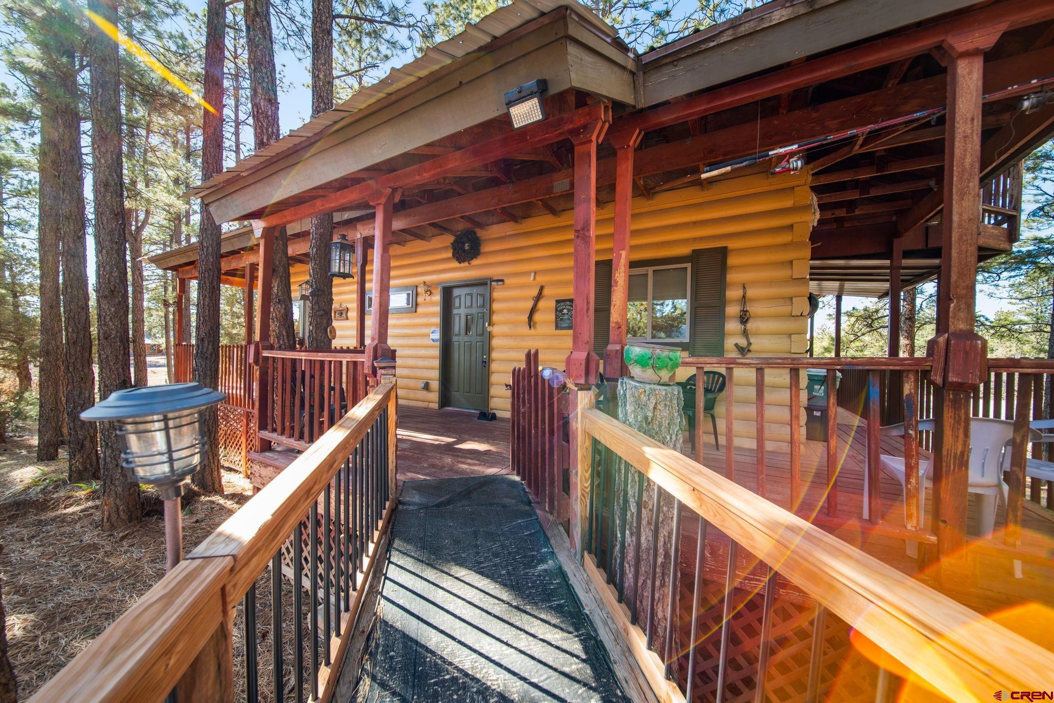 900 Spring Road Durango, CO 81303 - Photo 23 of 33 a view of a balcony and car parked