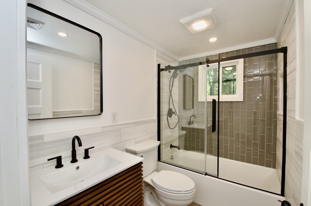 7 Barbara Road Kingston, MA 02364 - Photo 12 of 26 a bathroom with a sink toilet and shower