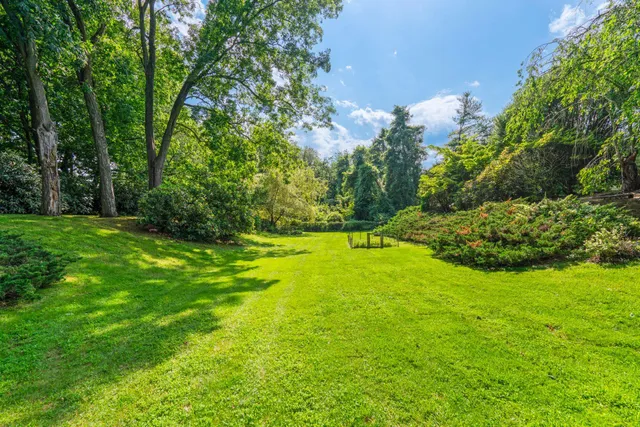 a aerial view of a house