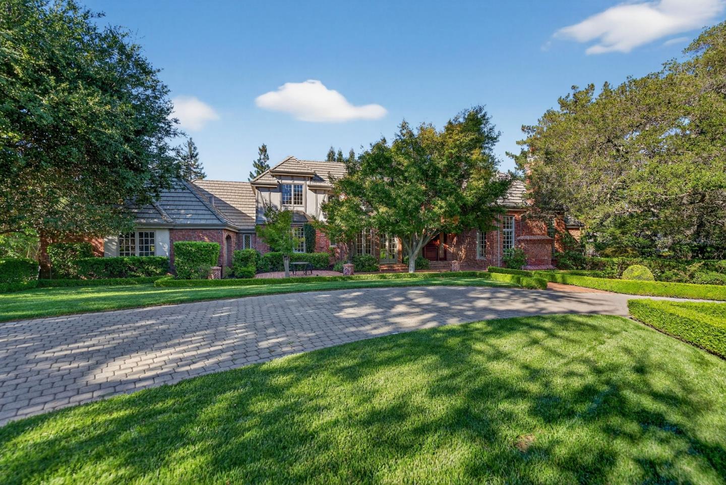 a view of a volley ball court
