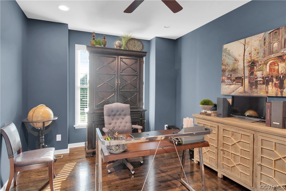 6418 Rivershook Terrace Moseley, VA 23120 - Photo 17 of 44 a view of a workspace room with furniture and window