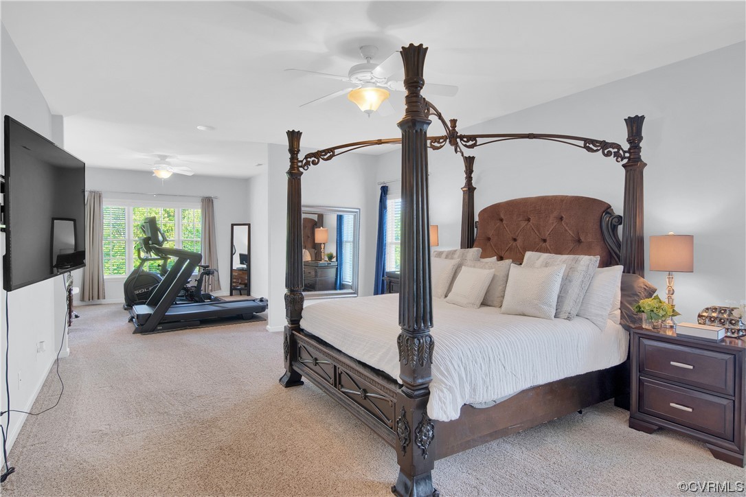 6418 Rivershook Terrace Moseley, VA 23120 - Photo 28 of 44 a bed room with a bed and a couch