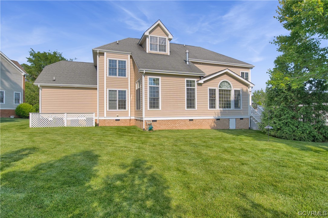6418 Rivershook Terrace Moseley, VA 23120 - Photo 39 of 44 a front view of a house with a garden