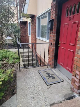 front view of a house with a door