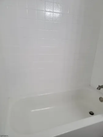 a close up of a bathtub
