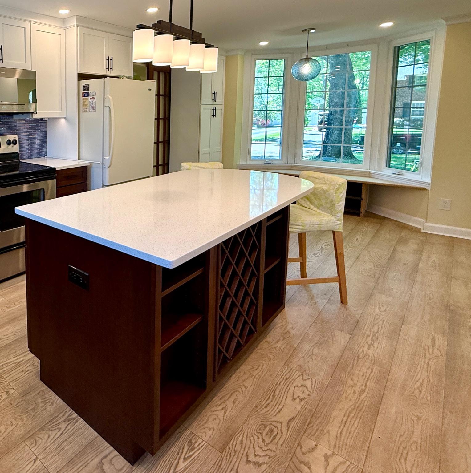418 East Country Club Lane Wallingford, PA 19086 - Photo 20 of 59 Kitchen island with storage and seating