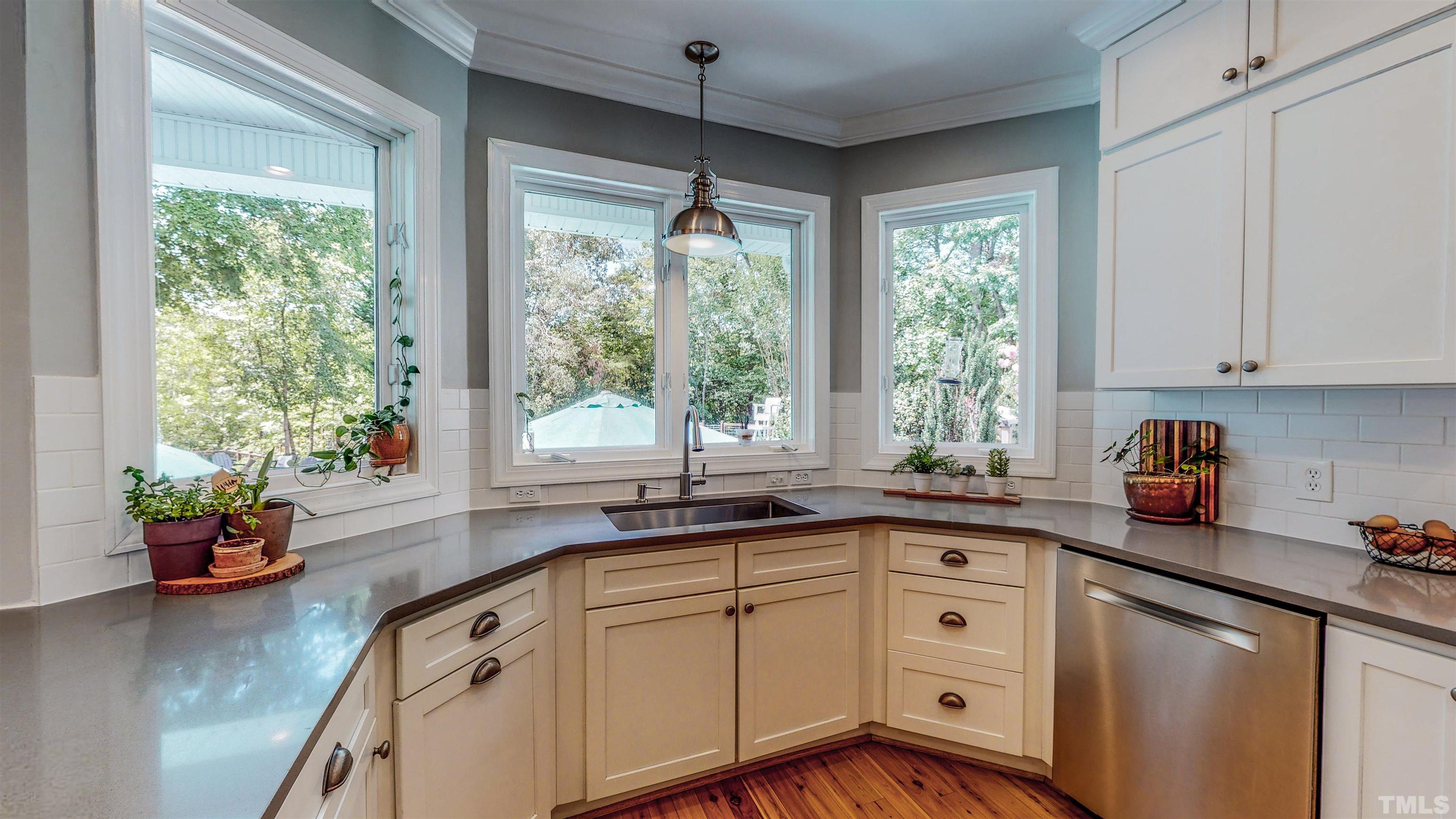 303 Bowen Road Rougemont, NC 27572 - Photo 4 of 85 Enjoy a pool view from the kitchen!