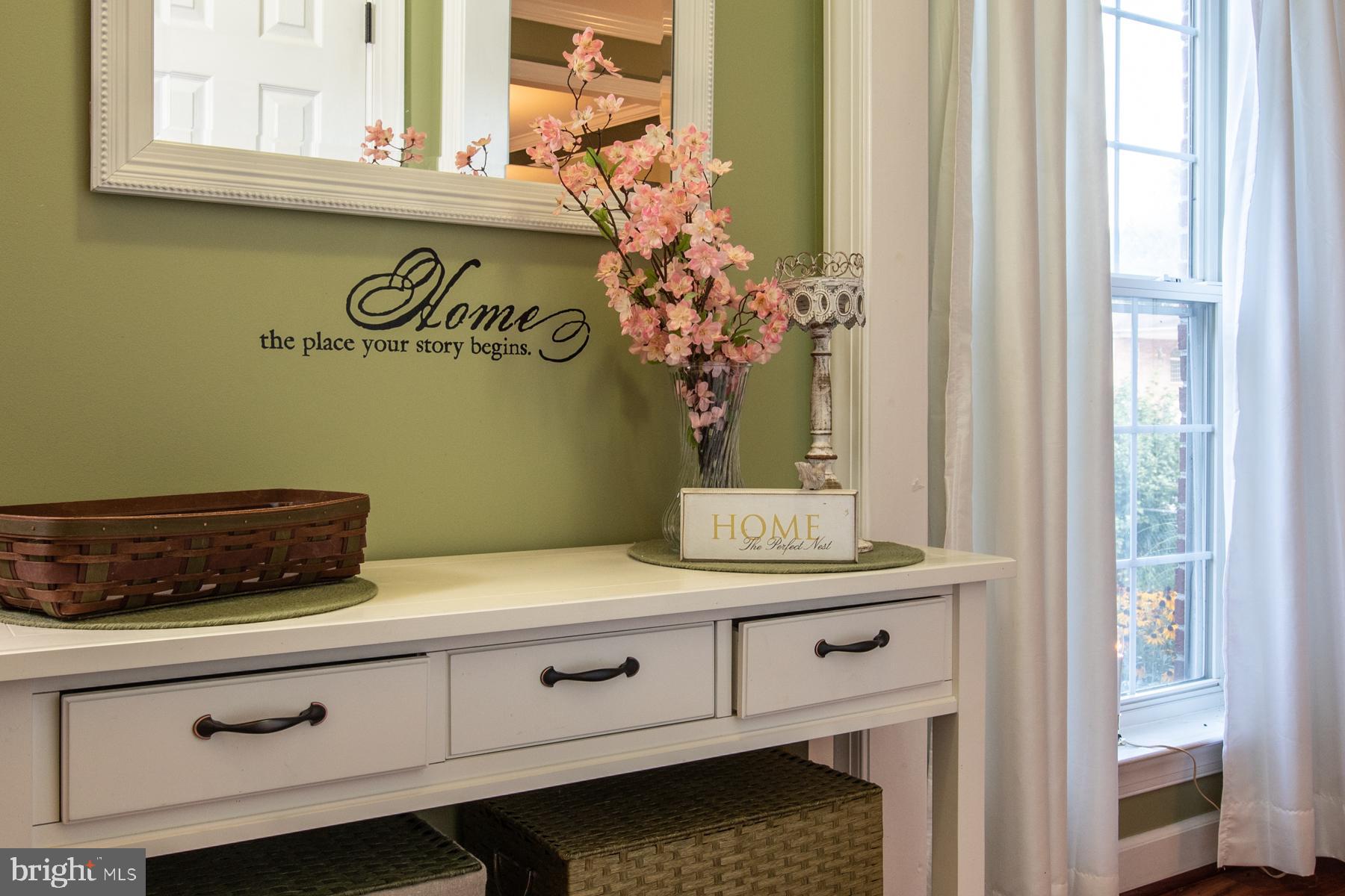 Welcoming  foyer