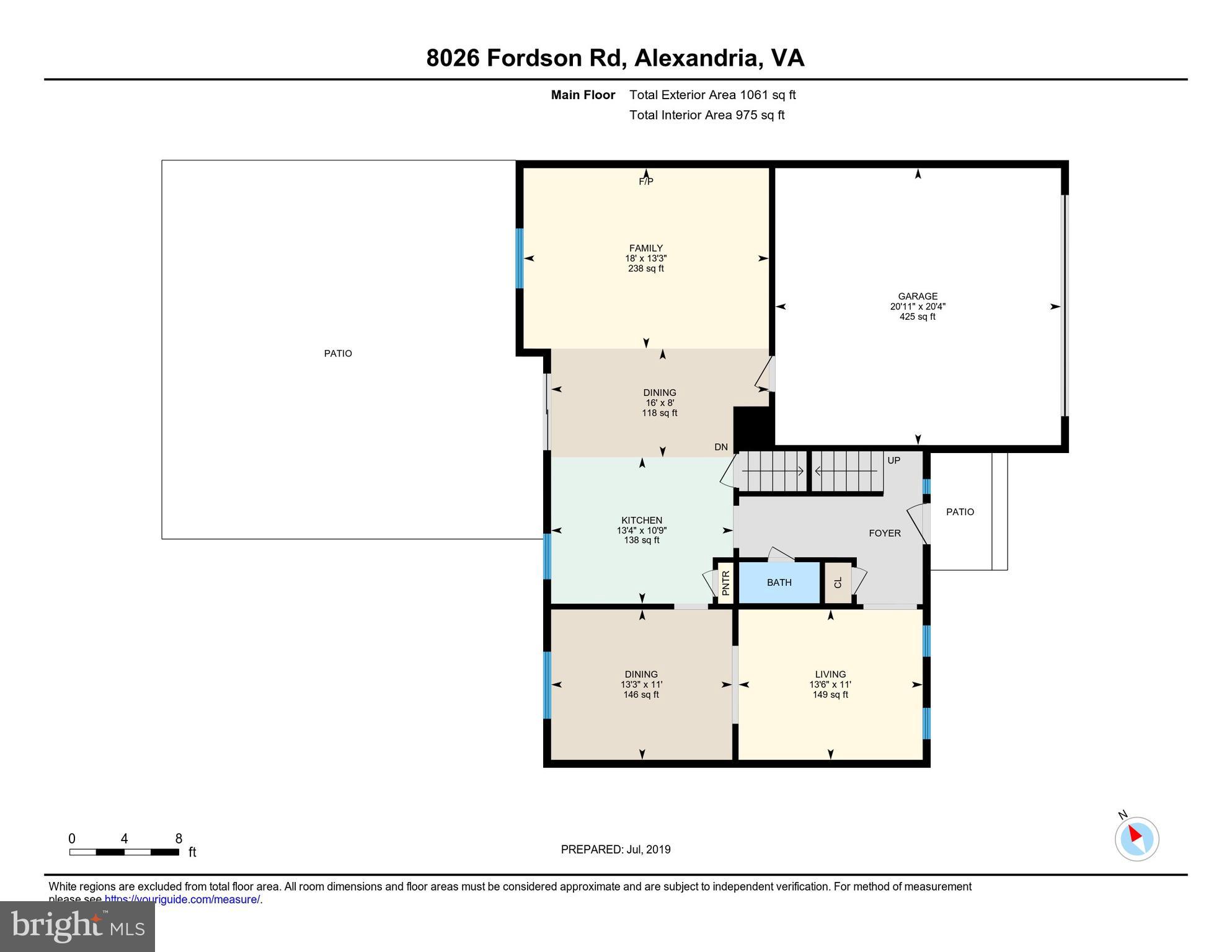 8026 Fordson Road Alexandria, VA 22306 - Photo 65 of 67 Main floor