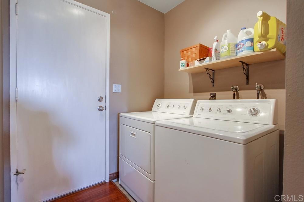 428 Compass Road Oceanside, CA 92054 - Photo 17 of 21 a utility room with dryer and washer