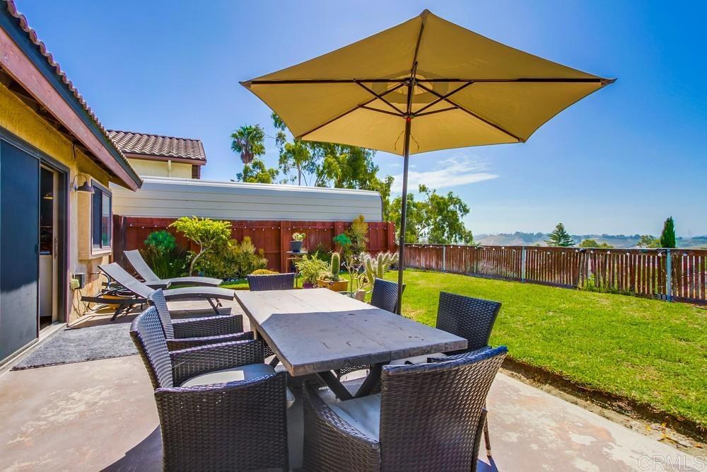 428 Compass Road Oceanside, CA 92054 - Photo 19 of 21 a view of an outdoor sitting area with furniture and backyard