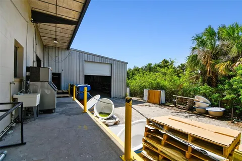 a view of storage and utility room