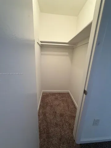 view of a room with door