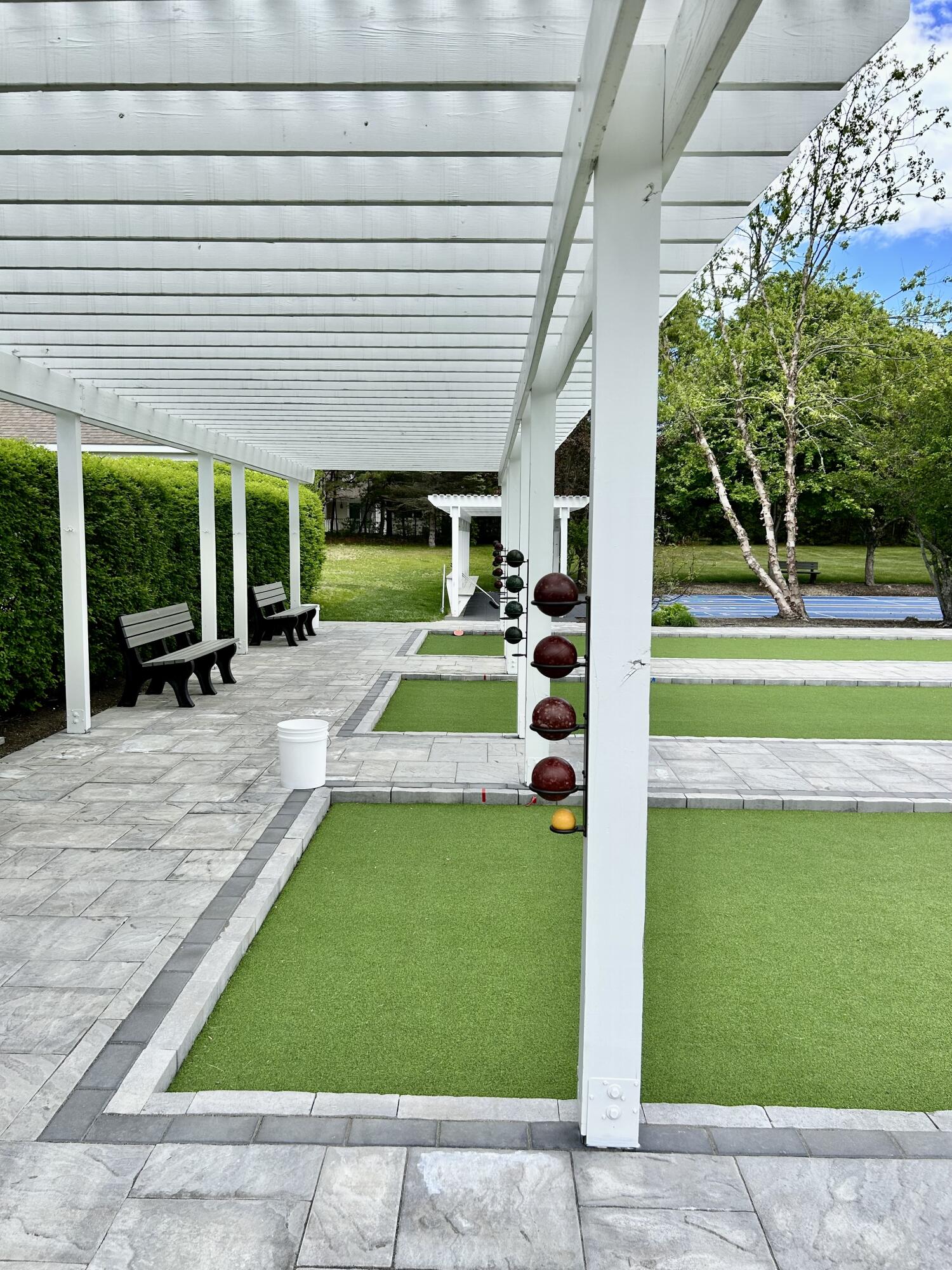 28 Windward Street, Unit 28 Mashpee, MA 02649 - Photo 30 of 37 a view of outdoor space yard deck patio and swimming pool