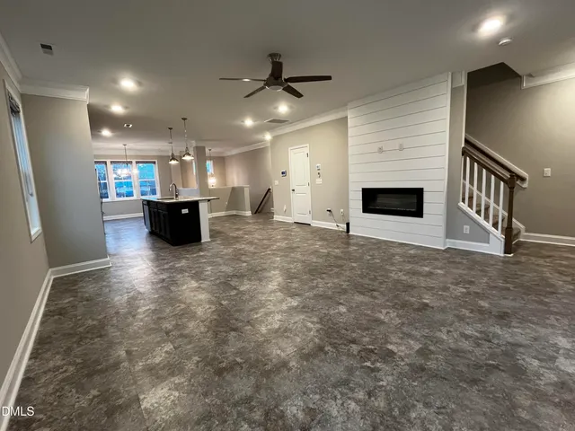 a view of kitchen and microwave