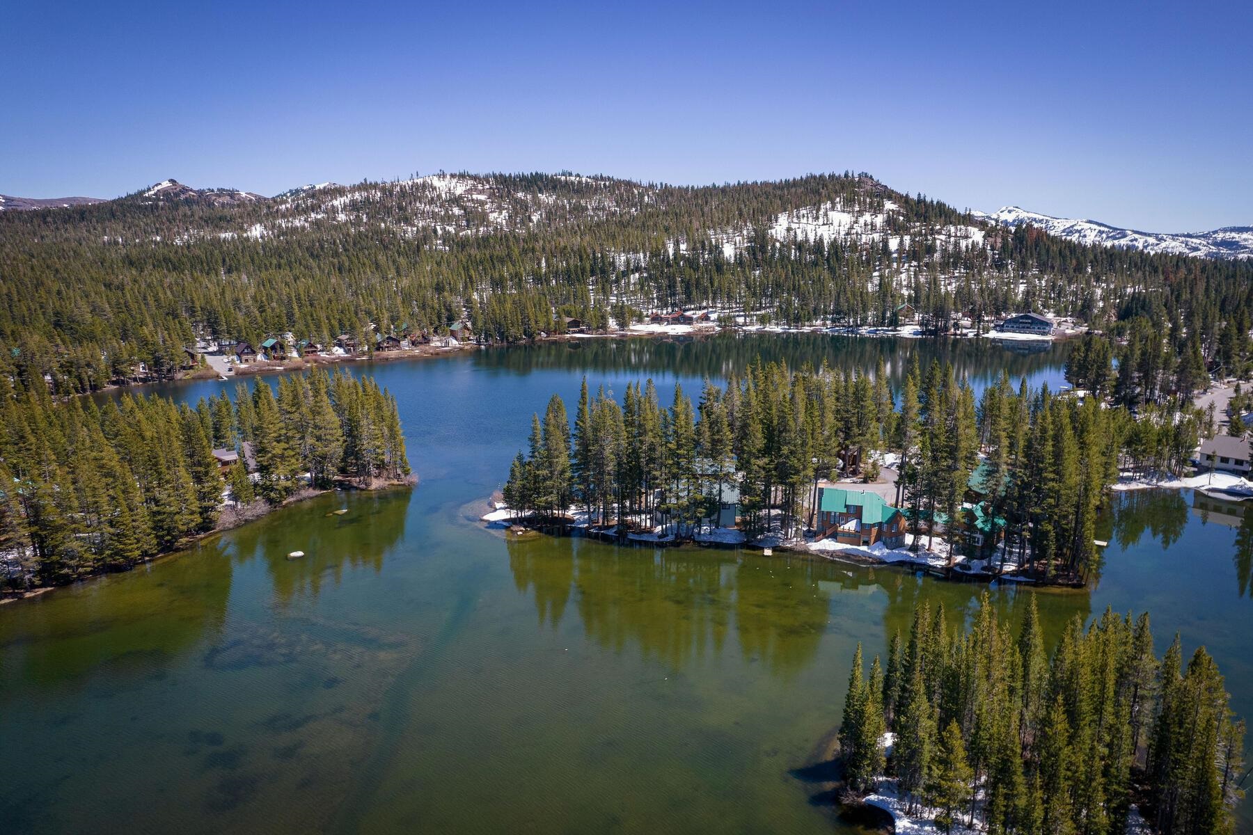 6194 Serene Road Soda Springs, CA 95724 - Photo 12 of 17 a view of a lake with a mountain