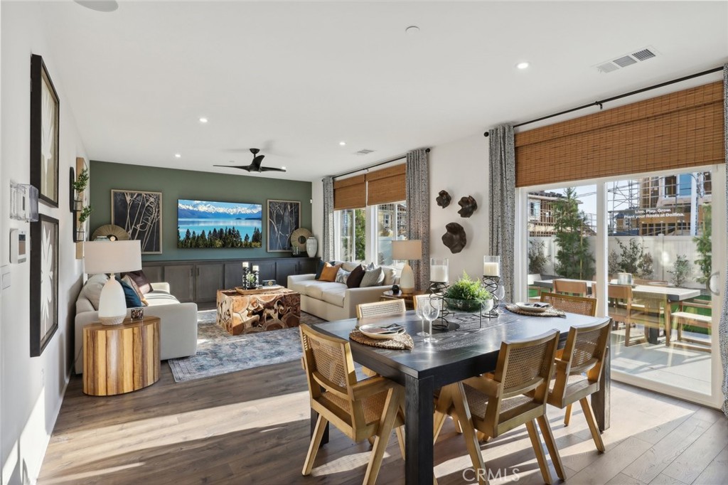 49459 Meadowlark Place Indio, CA 92201 - Photo 9 of 33 a view of a dining room with furniture window and outside view