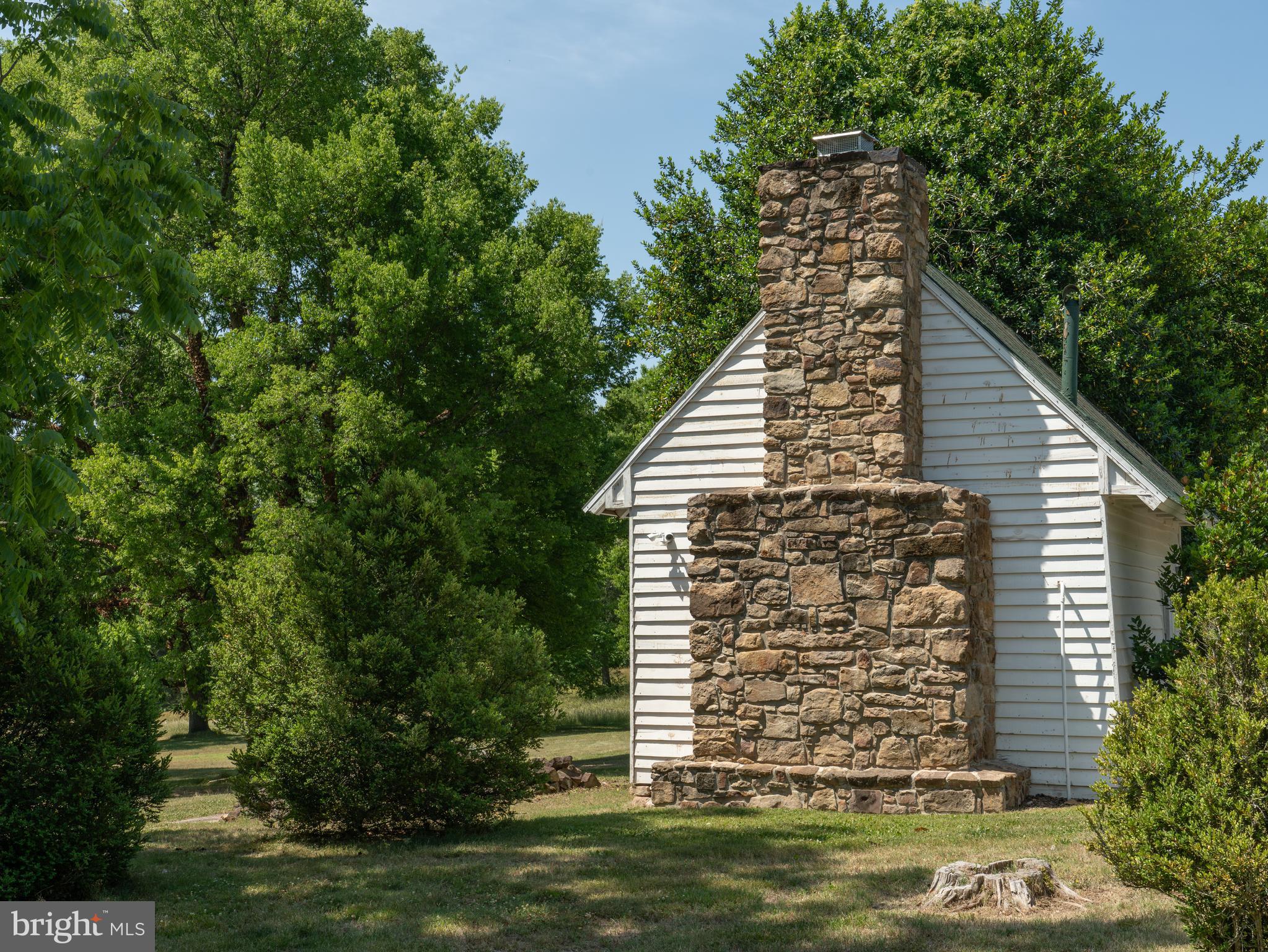 2345 Berry Hill Road Danville, VA 24541 - Photo 101 of 130 The Original Kitchen Chimney Rebuilt