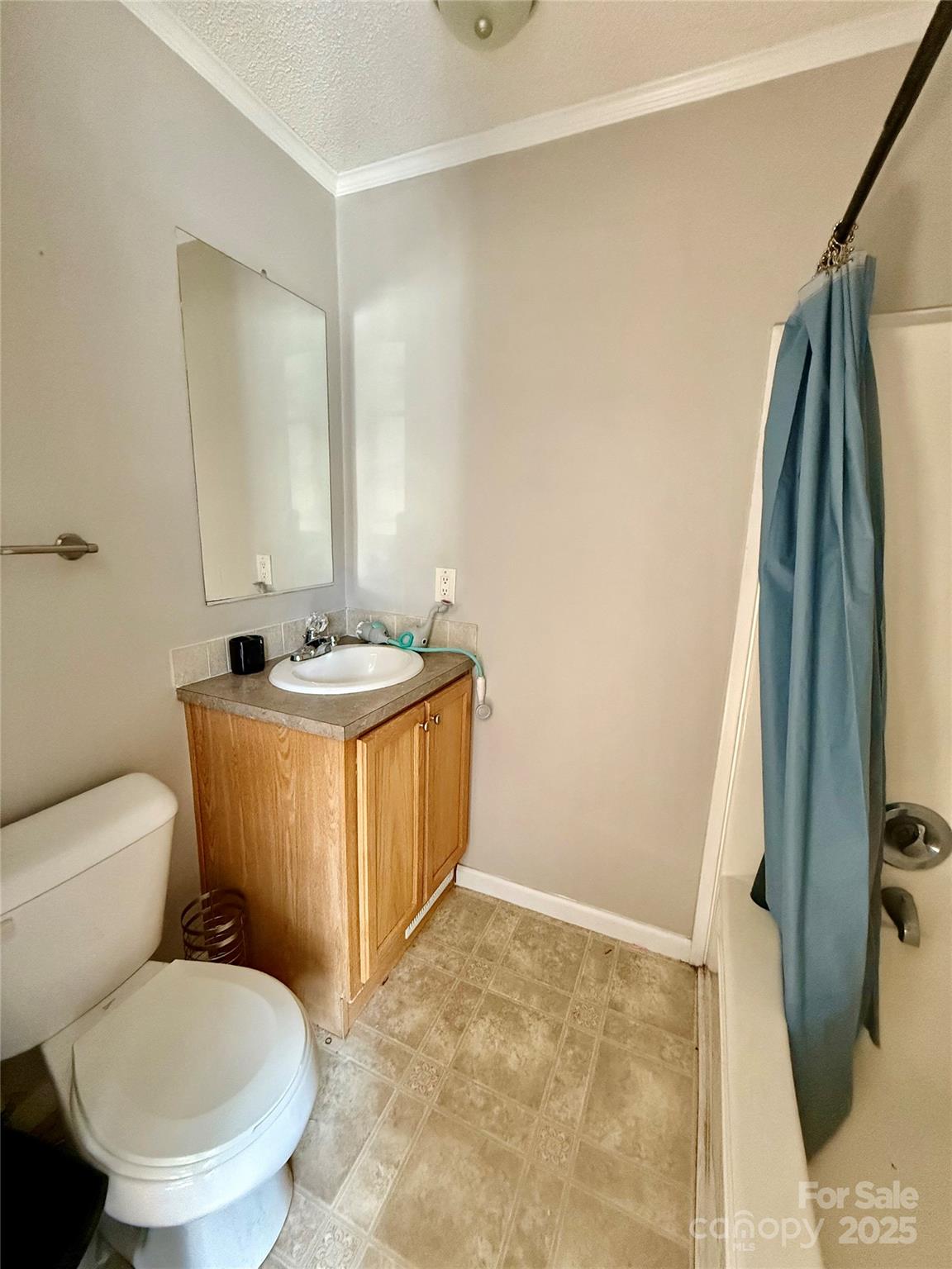 191 Ashford Drive Olin, NC 28660 - Photo 31 of 48 a bathroom with a toilet sink and mirror