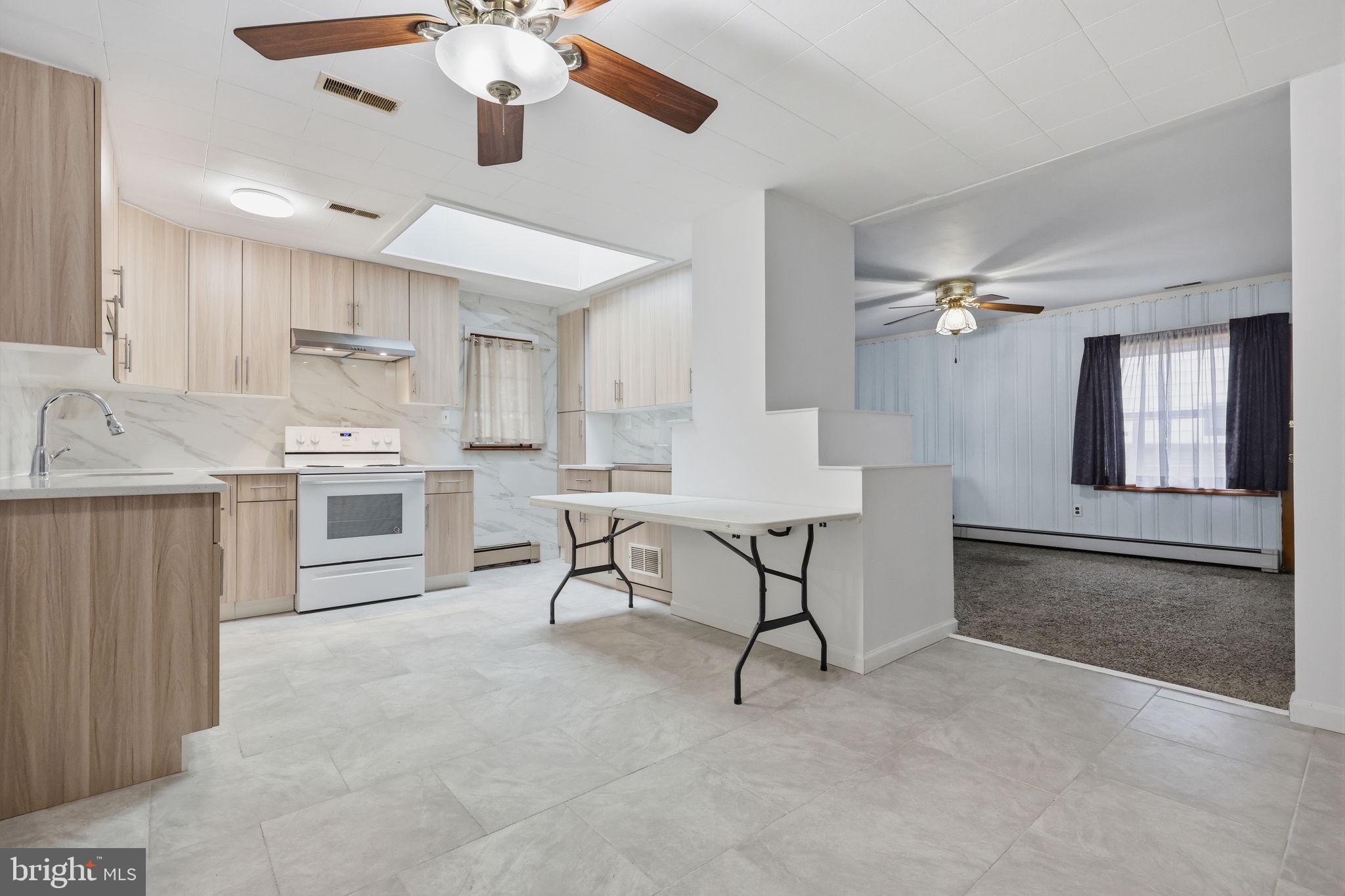 268 Blue Ridge Drive Levittown, PA 19057 - Photo 7 of 26 skylight in the kitchen