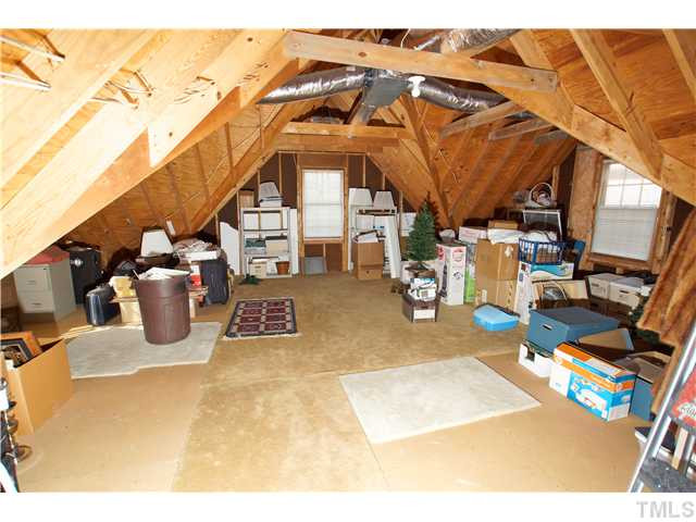 7309 Mevan Court Raleigh, NC 27613 - Photo 21 of 22 2nd Floor - unfiinished Bonus Room