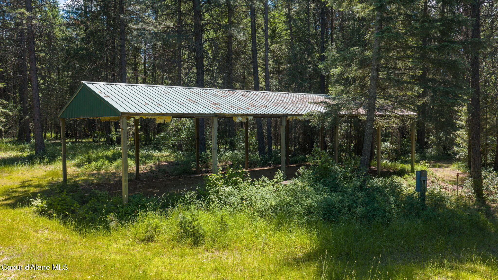 965 Trails End Road Athol, ID 83801 - Photo 8 of 26 24x60 Metal Roof Carport