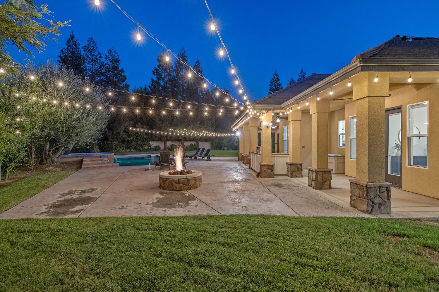 1548 North Rova Street Visalia, CA 93291 - Photo 9 of 9 a view of a big yard with patio
