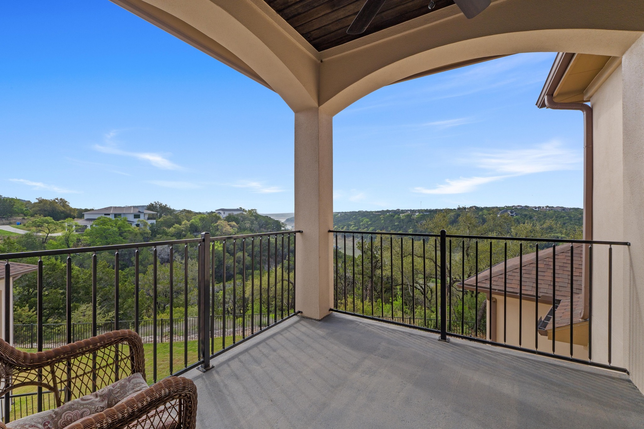 18817 Hidden Ridge Place Jonestown, TX 78645 - Photo 37 of 40 a view of a balcony with city view