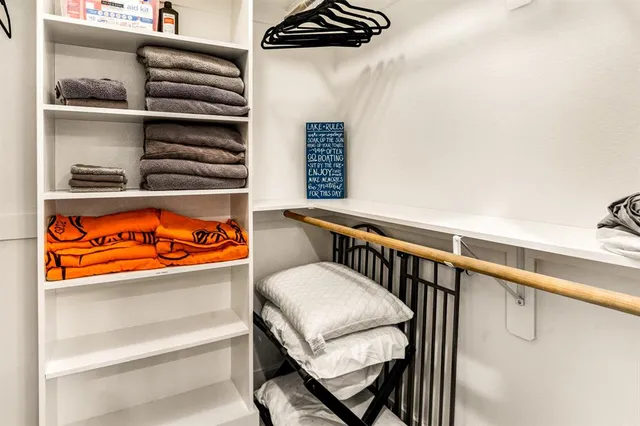 a view of a living room and utility room