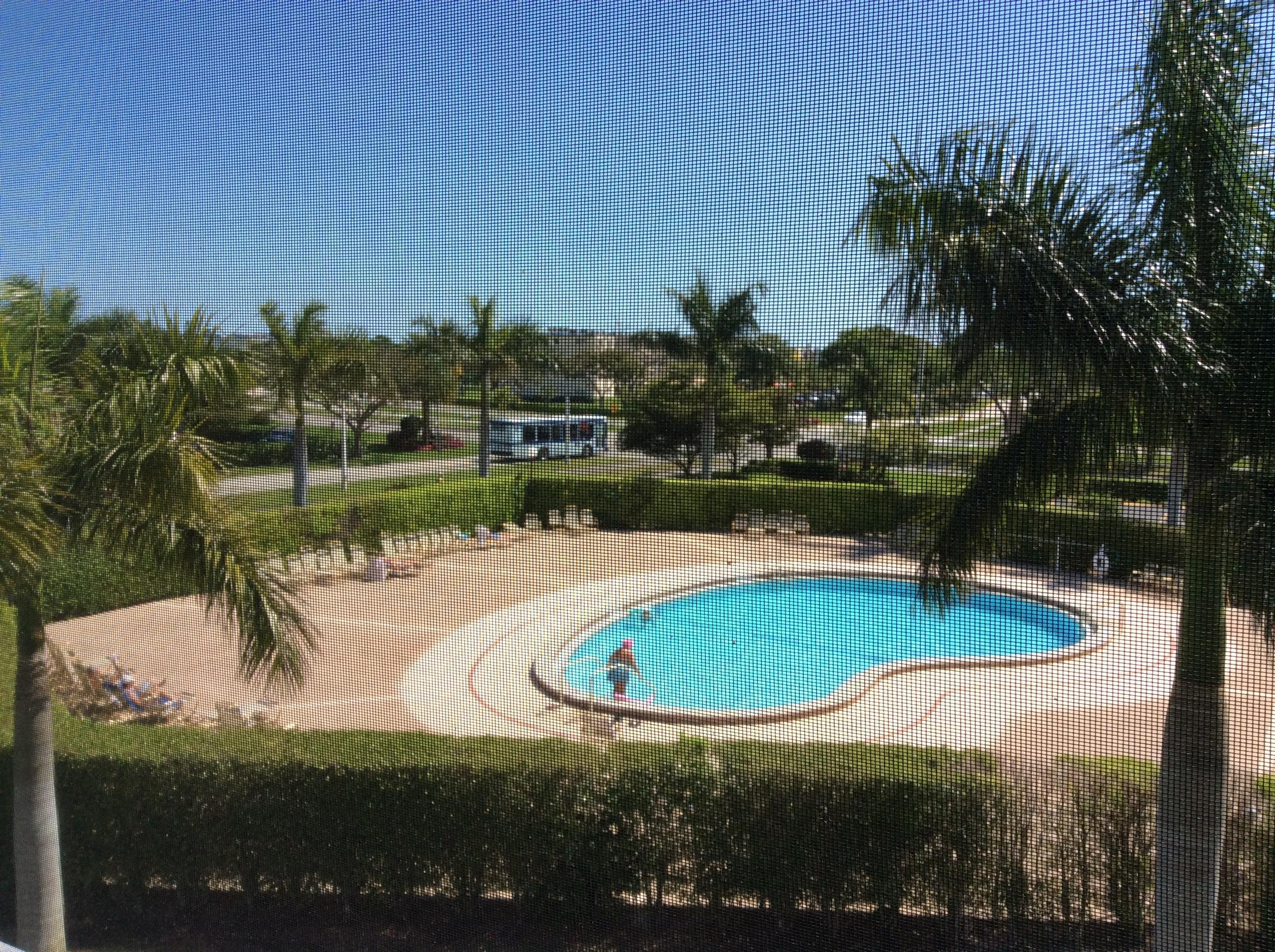 150 Suffolk F Boca Raton, FL 33434 - Photo 11 of 19 View of Suffolk Pool from the patio