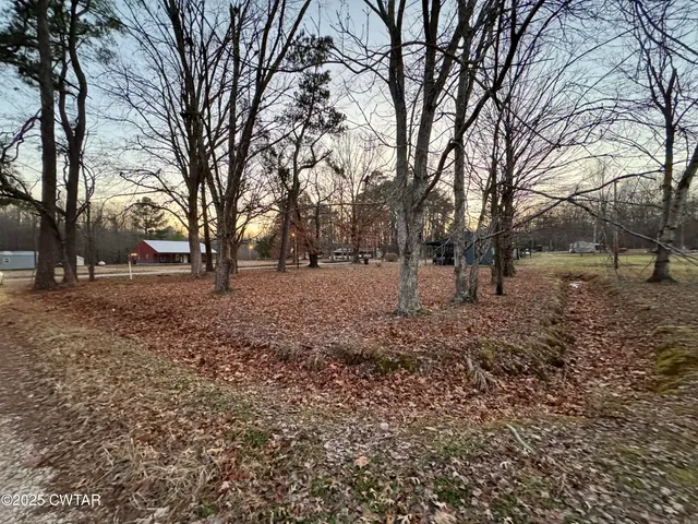 a view of house with trees in the background